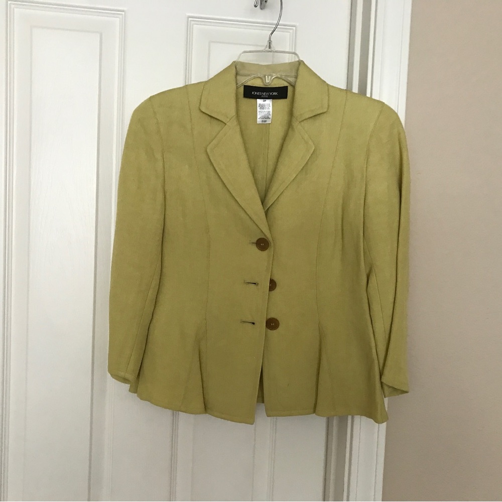 Linen jacket like new!